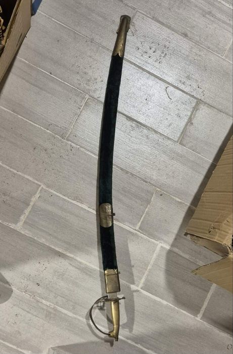 Стара индийска сабя - с кания