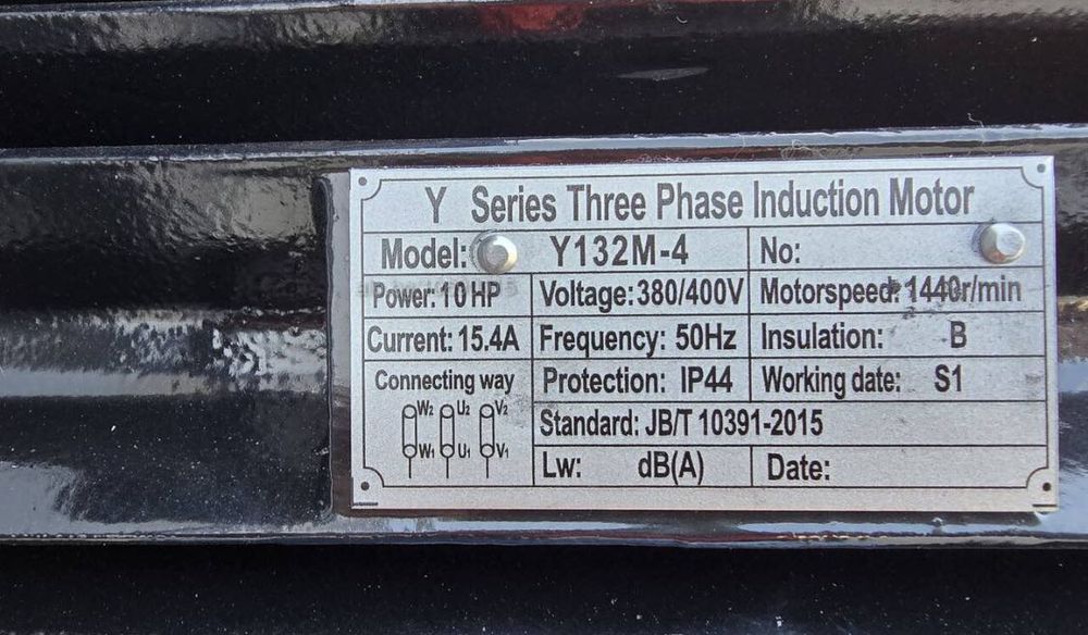 Компресор за въздух 500л.7.5 KW / 10 HР / 12.5 бара.