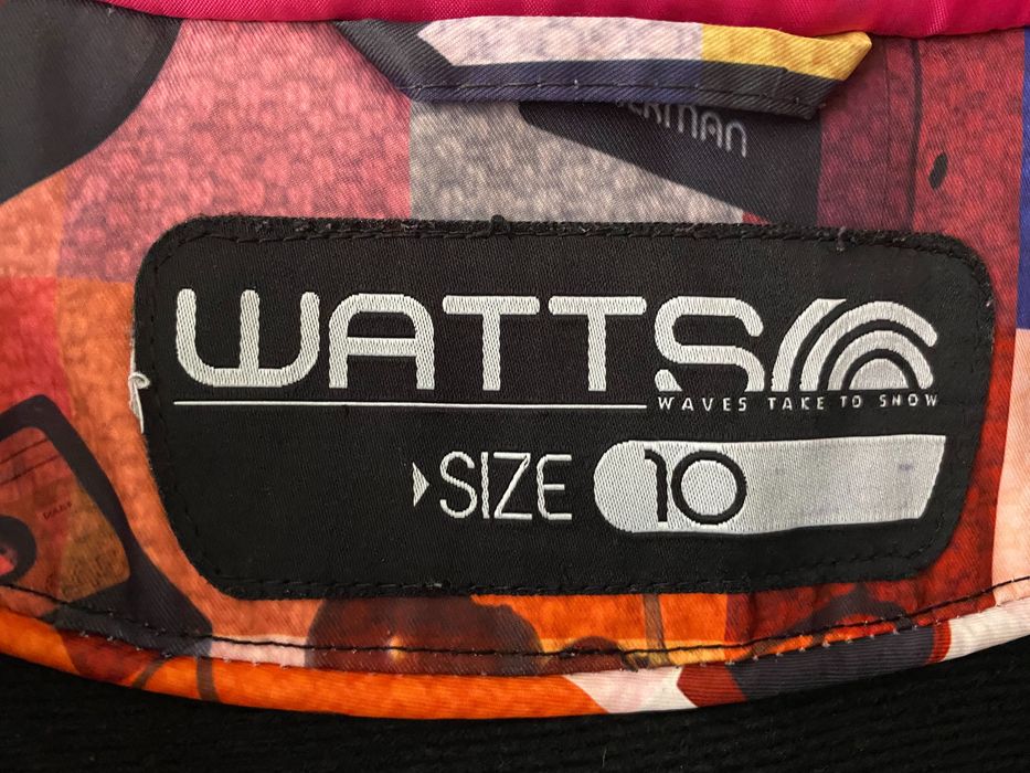 Watts ски яке размер:10години