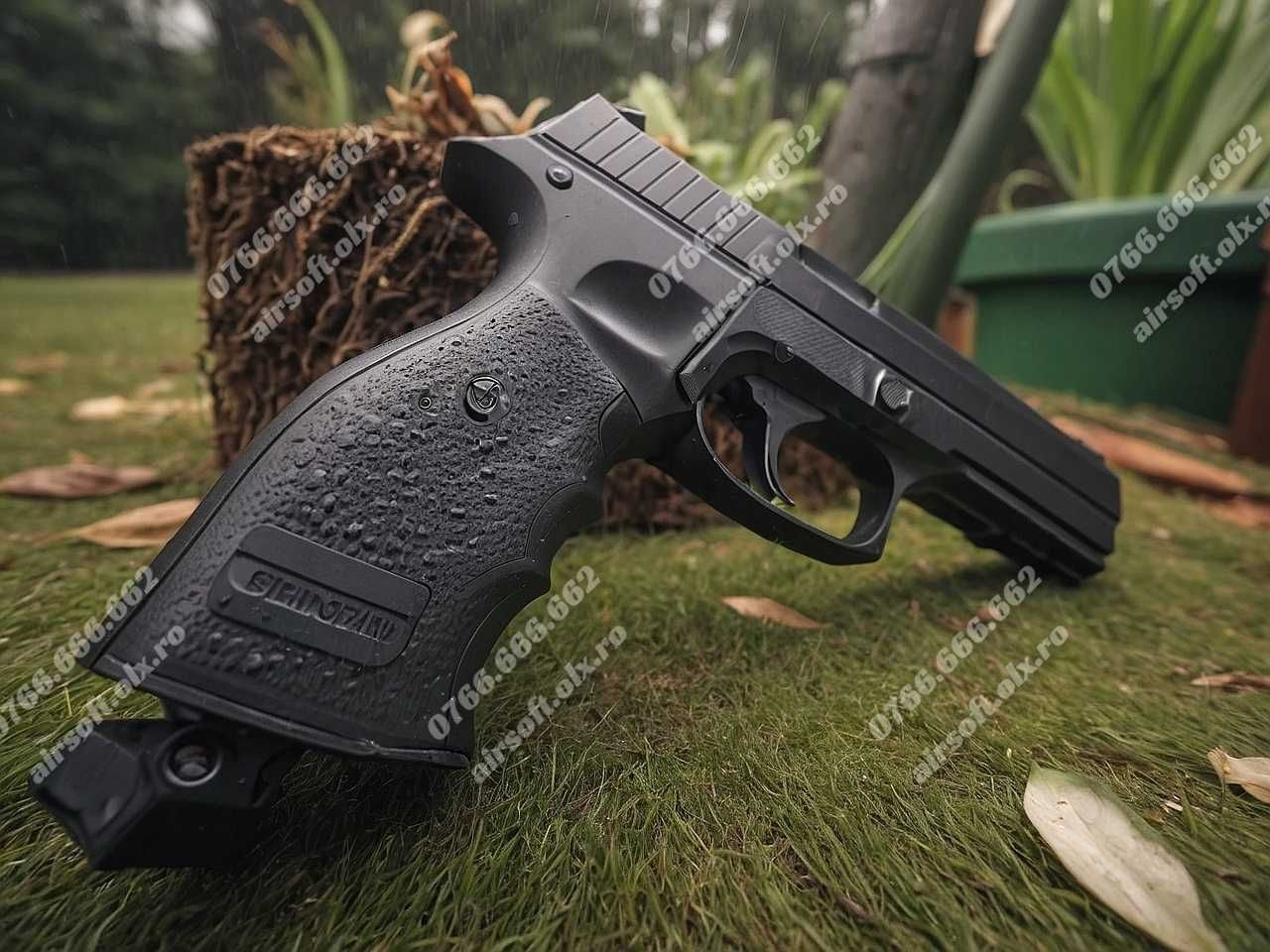 Pistol Airsoft ~LEGAL~ 27 JOULI . CO2. Calibru 50mm. PUTERE MARE ~ HDP