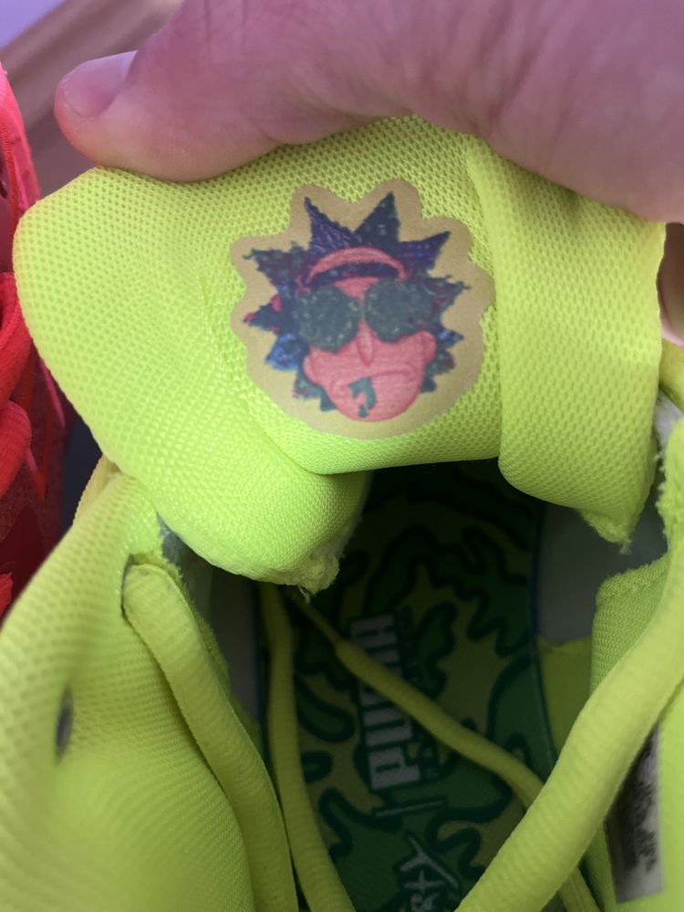 Adidasi Puma/Rick and Morty edition