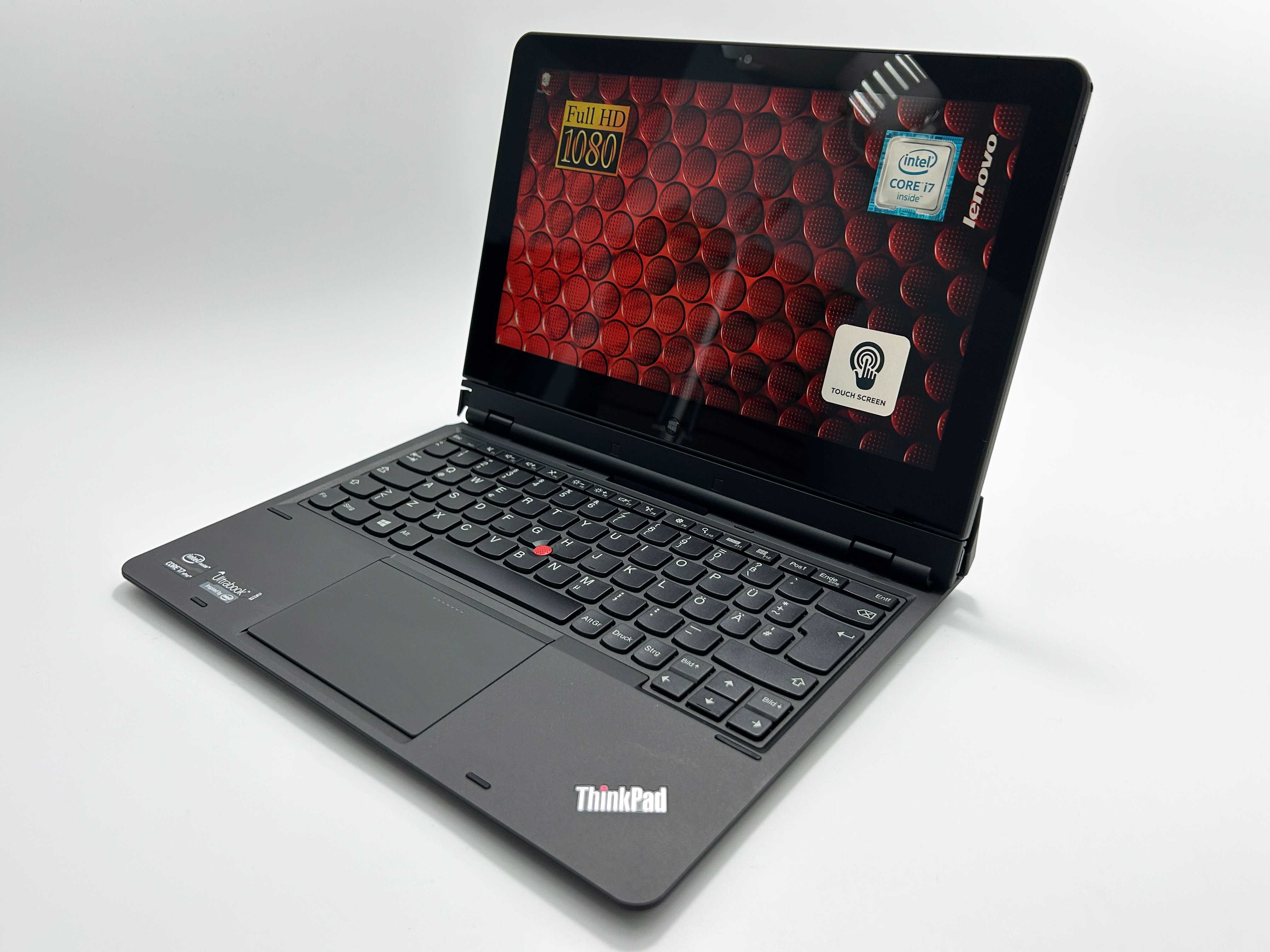 Laptop Lenovo Helix  i7 8GB RAM SSD FHD Table Mode Pencil Touchscreen