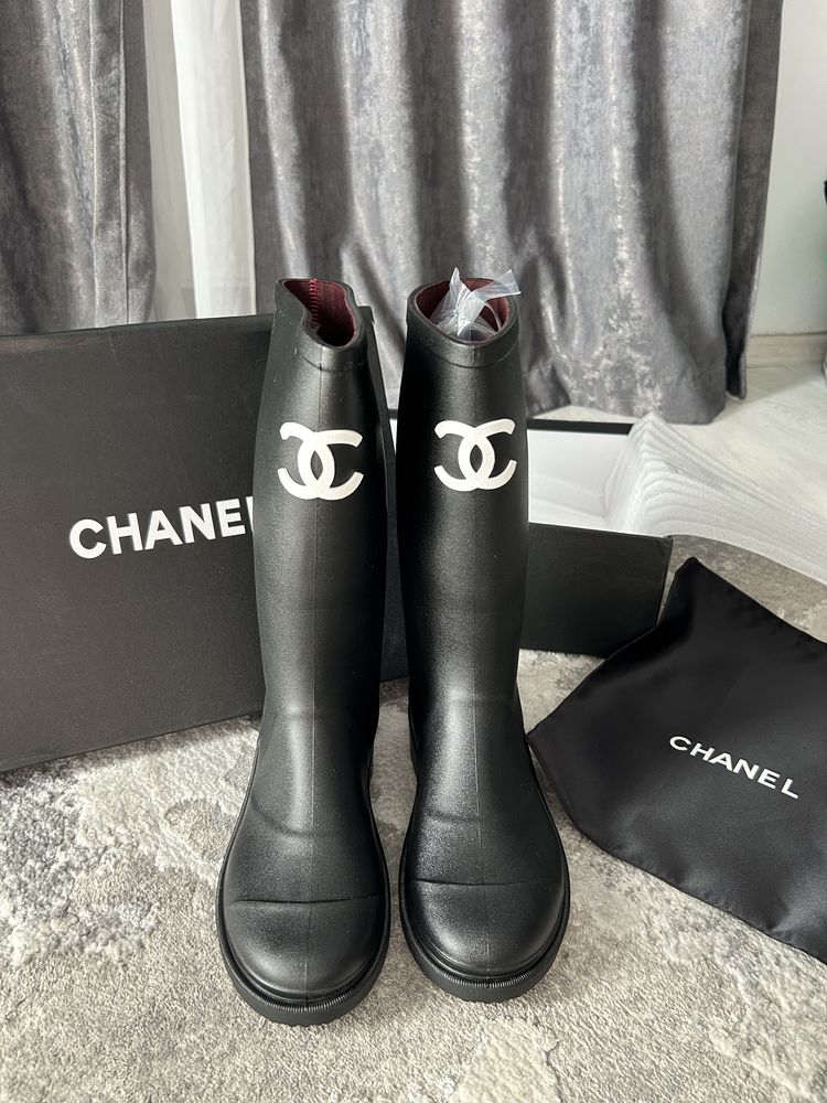 Cizme chanel de ploaie
