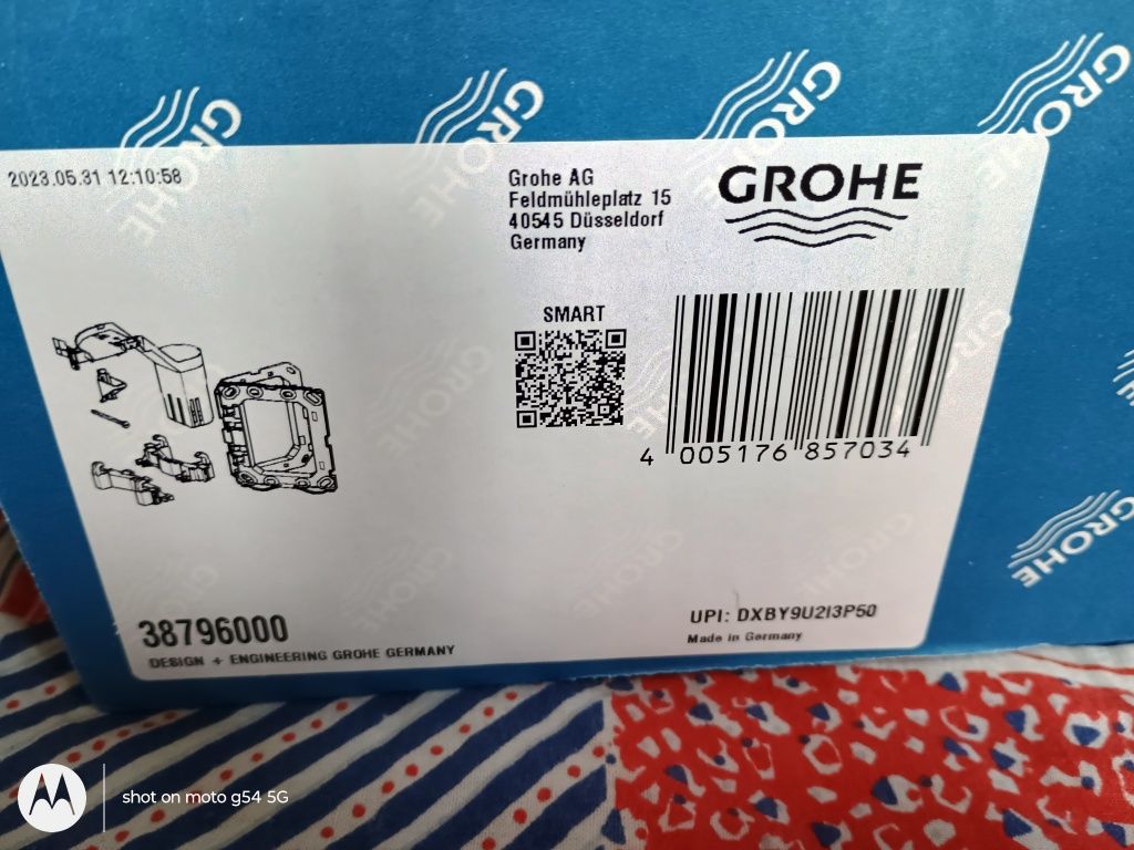 Grohe нова отваряща се  рамка с поставка за ароматизираща таблетка 3бр