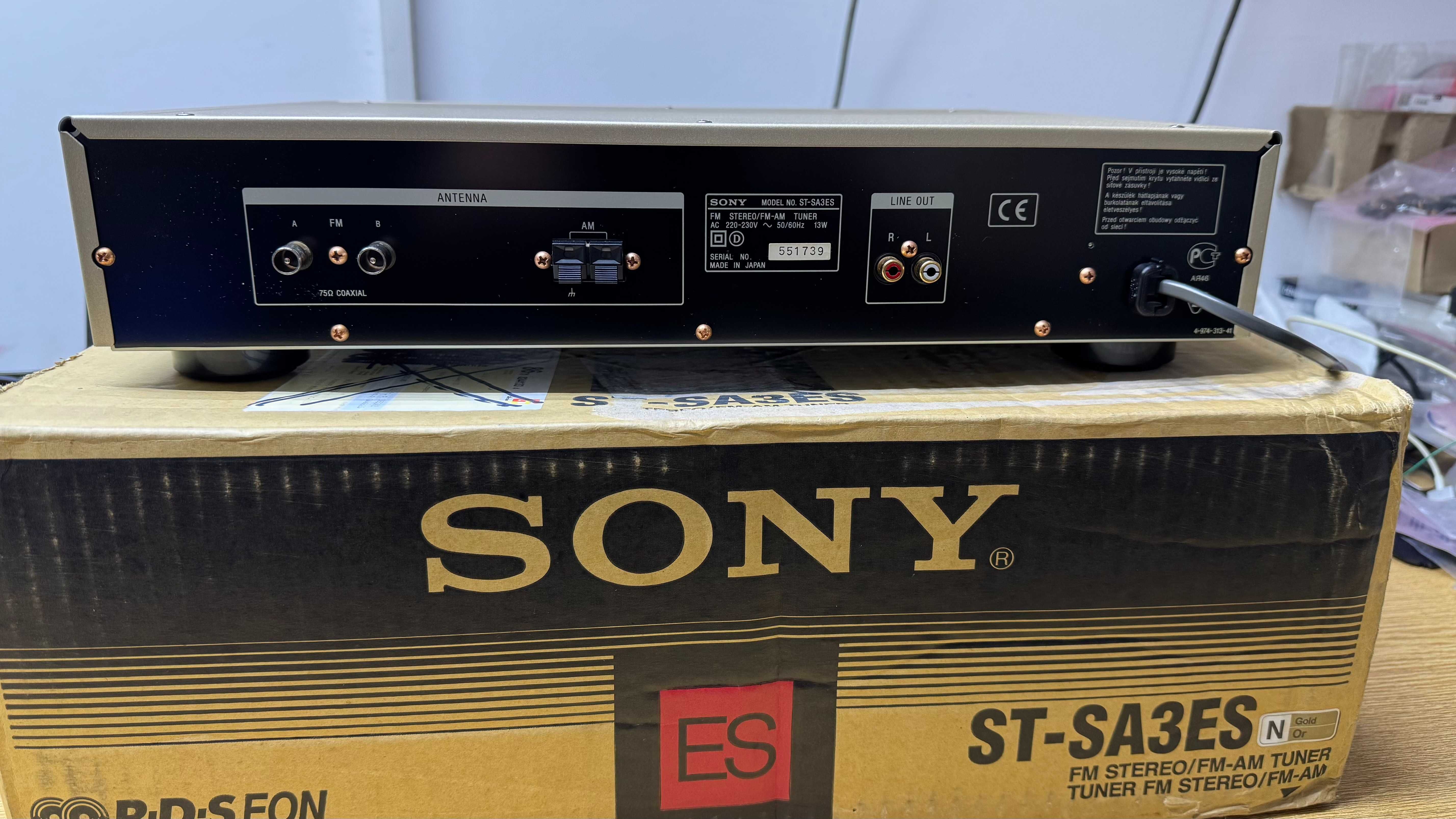 Tuner Sony ST-SA3ES champagne cu cutie
