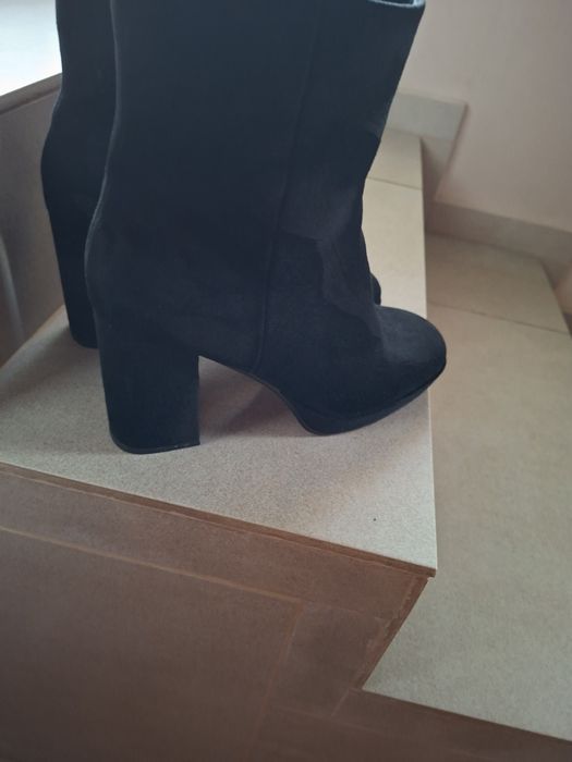 Дамски боти велур