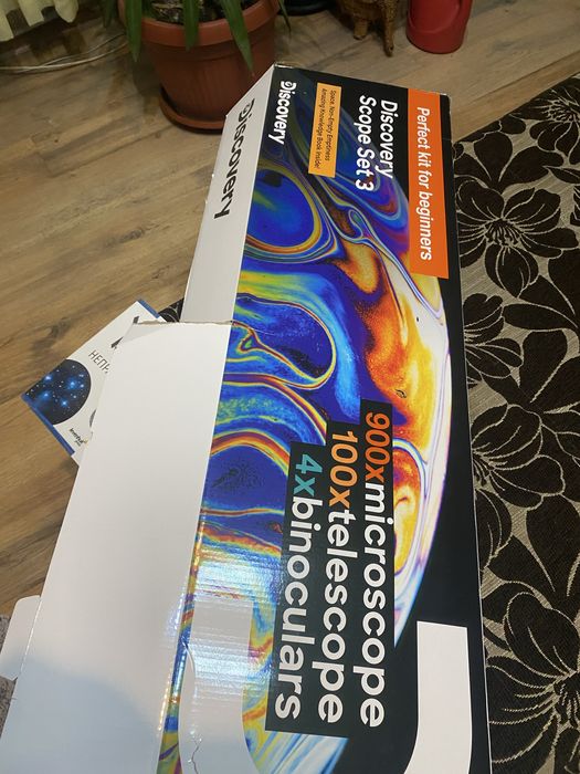 Телескоп ЧИСТО НОВ !