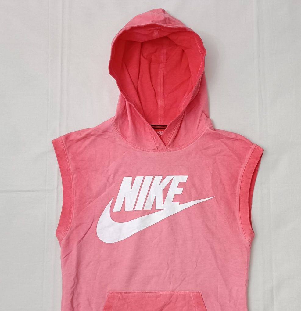 Nike Fleece Sleeveless Hoodie оригинално горнище XS Найк памук спорт