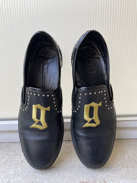 Оригинални обувки естествена кожа с капси John Galliano 40 номер