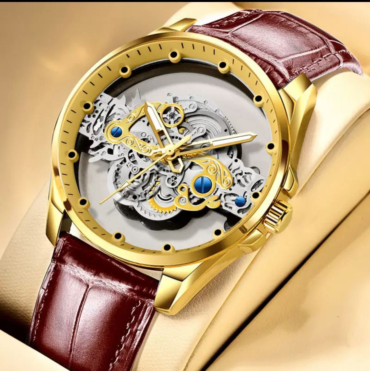 BINBOND lux часы мужские оригинальные ROLEX CASIO CARTIER TISSOT