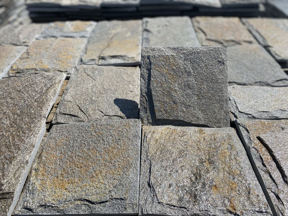 Hand-Cut Silver Slate