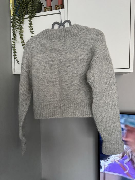 Къс пуловер от вълна алпака Leger by lena gercke