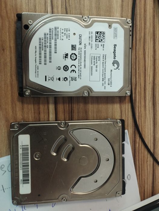 Продам hdd на 500гб, второй хз на сколько. По 10к,
