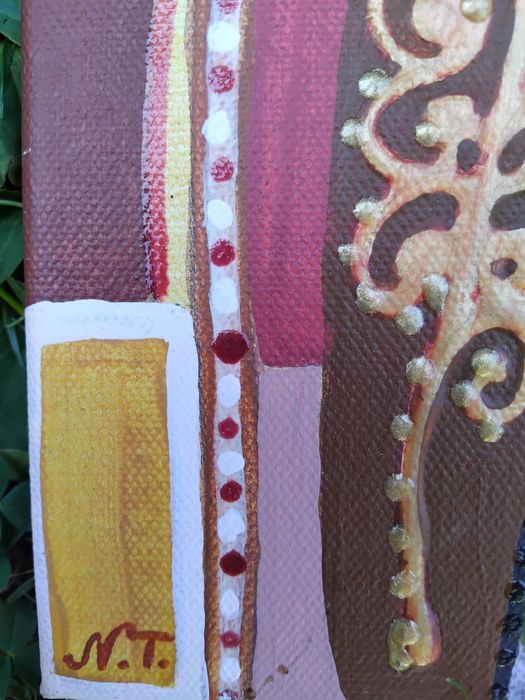 Set 3 tablouri pictate manual