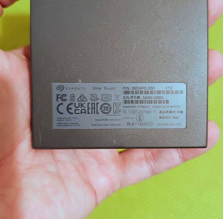 HDD portabil Seagate One Touch 1TB 2.5"