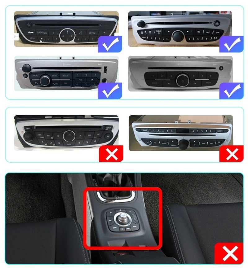 Renault Megane 3 мултимедия Android GPS навигация
