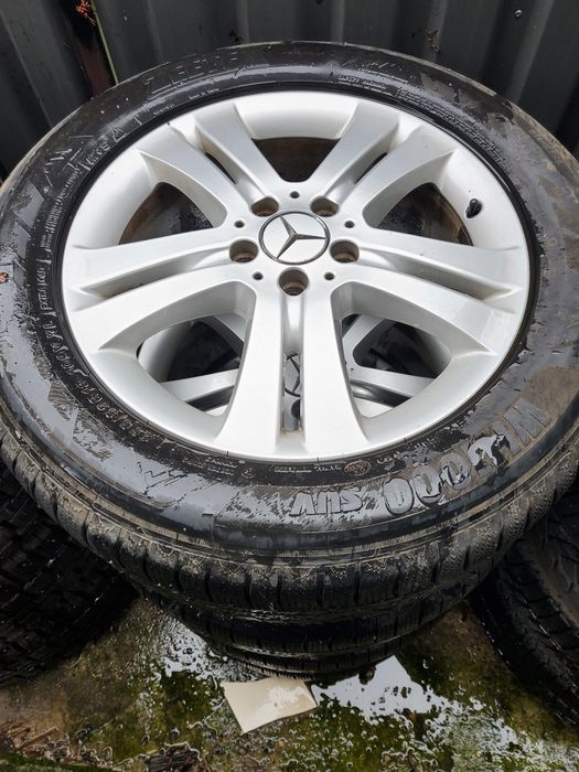 Jante Aluminiu Mercedes 5x112 anvelope de iarna 255/55/18 R18