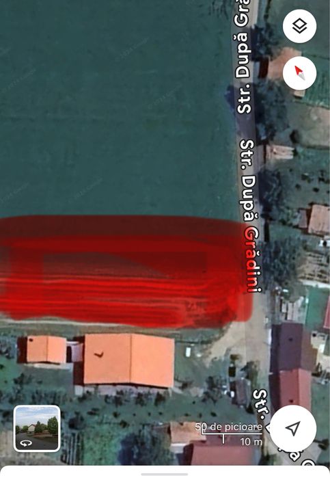 Teren intravilan in centrul ciugudului