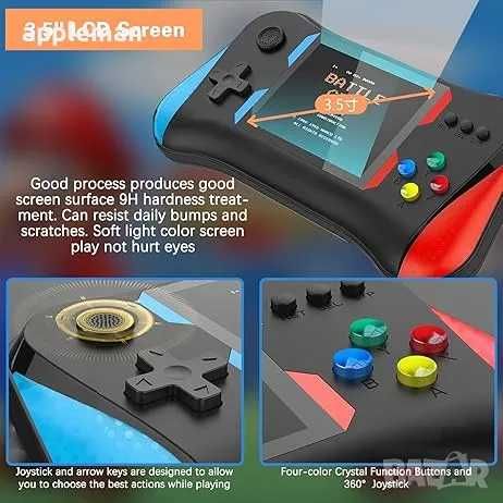 Ретро конзола X7M 500 в 1 над 500 игри игра тв