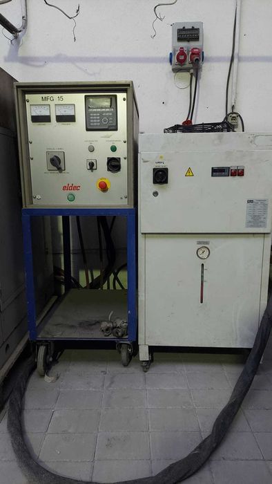 Instalatie de inductie pentru calire,forja,brazare,tratament termic