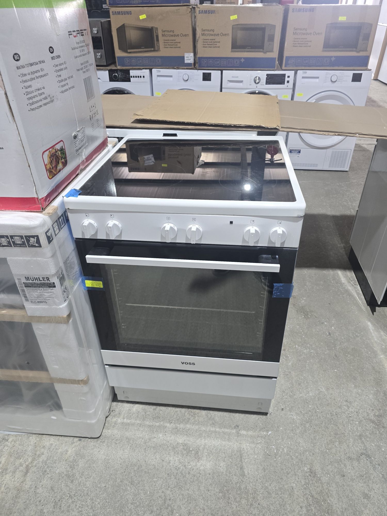 Нова готварска печка Voss/Electrolux 73 литра