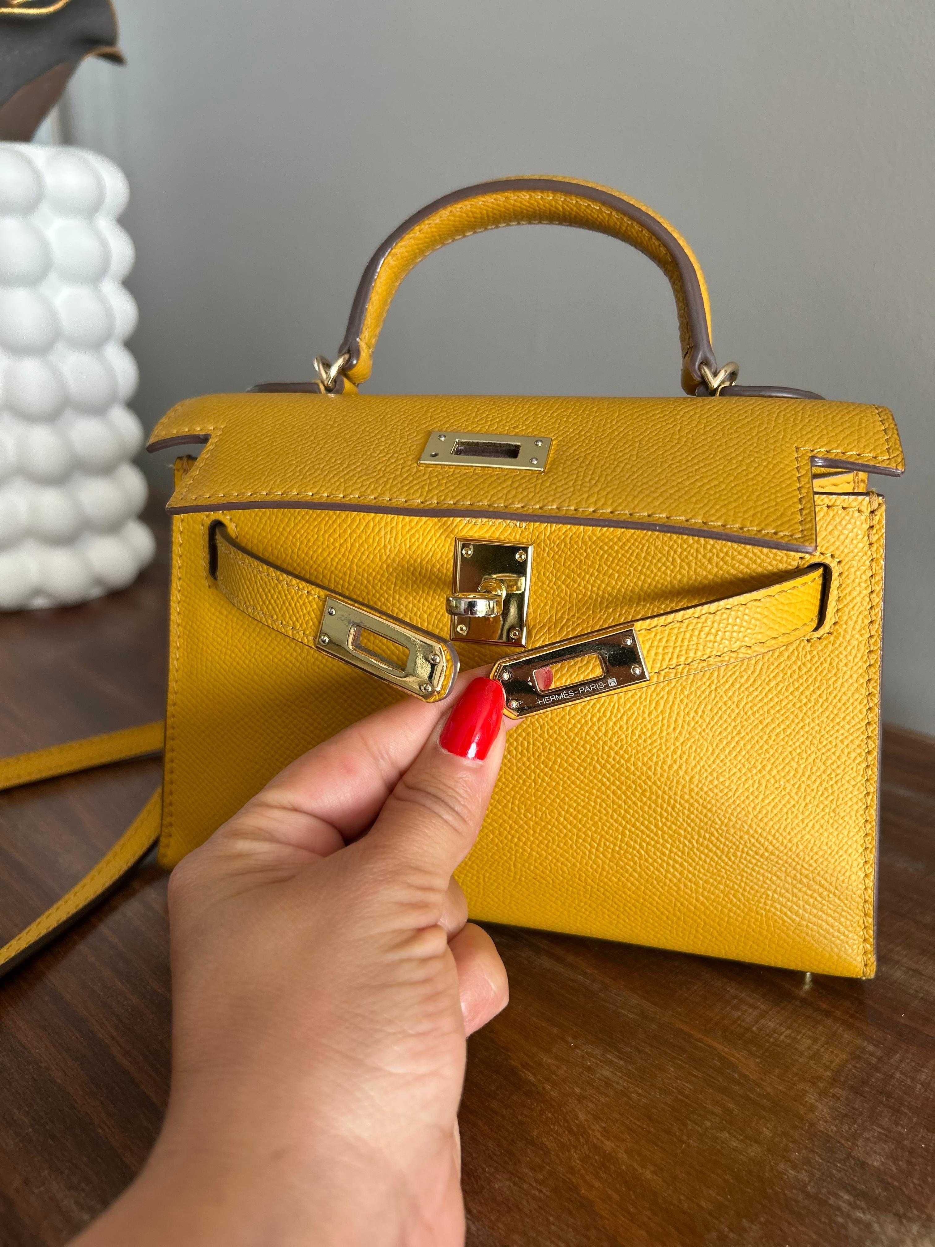 Hermès Mini Kelly II – piele Epsom – Gold Hardware – Anul 2020