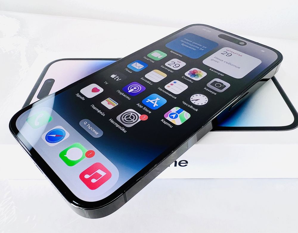 Apple iPhone 14 Pro Max 128GB Space Black Отличен! Гаранция!