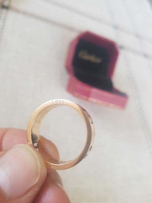 Пръстен Cartier розово злато