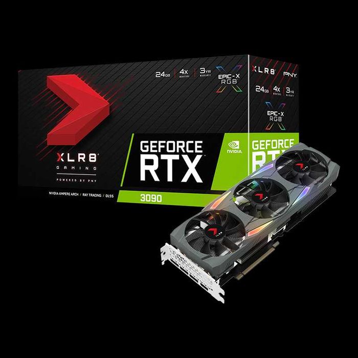 PNY Geforce RTX 3090  24GB GDDR6X triple fan