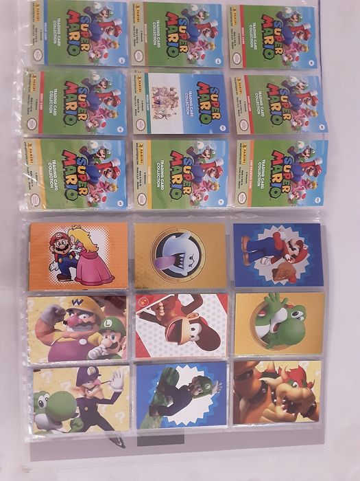 Colecție cartonașe Minecraft/ Super Mario Panini 2022 / Catalog