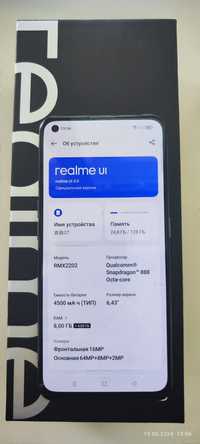 Smartfon Realme GT 5G RAM 8GB, 128GB, Qualcomm®Snapdragon™888