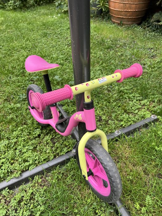 Детско колело без педали и детска каска