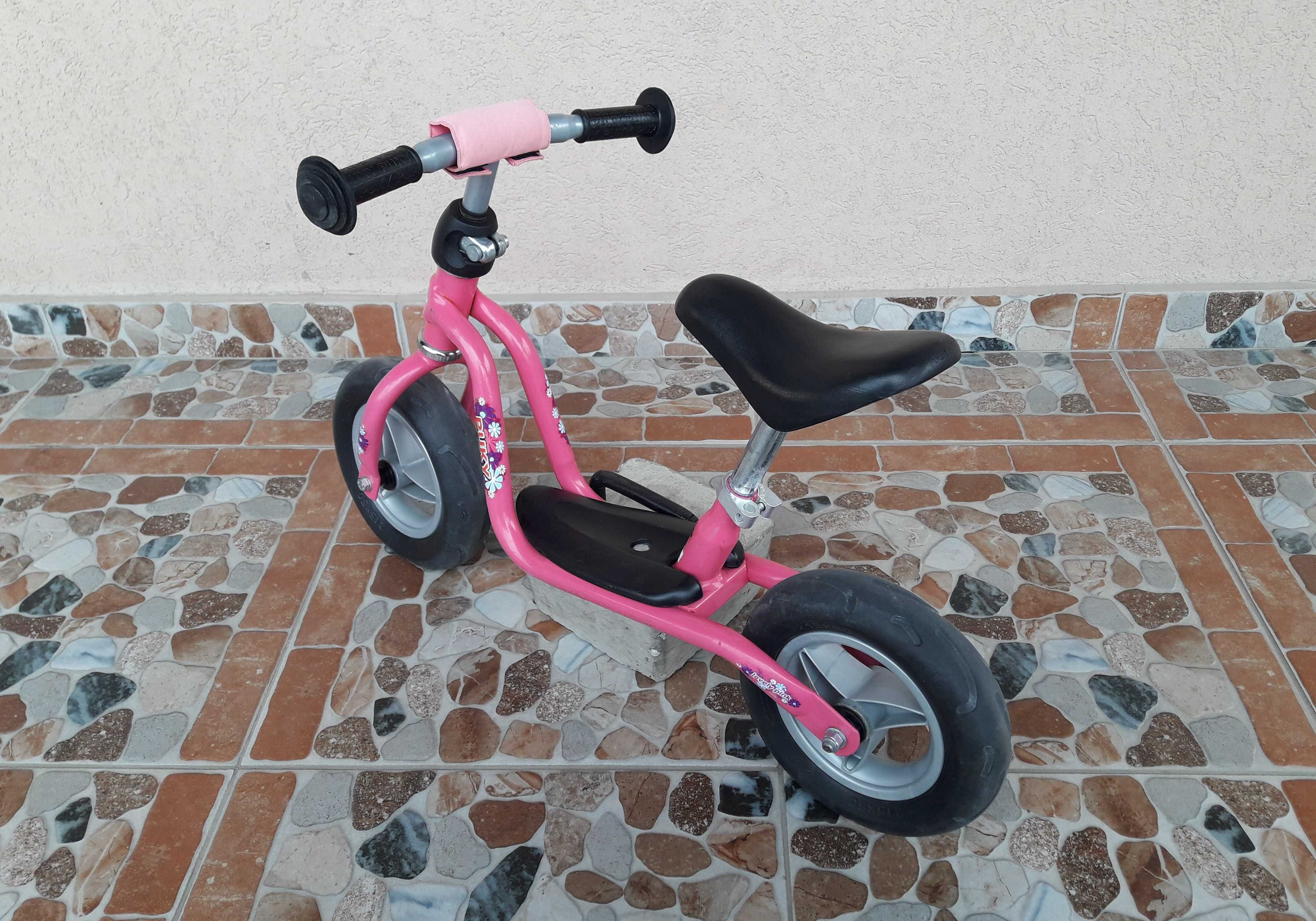 Bicicletă pentru copii fără pedale PUKY LR M - roz