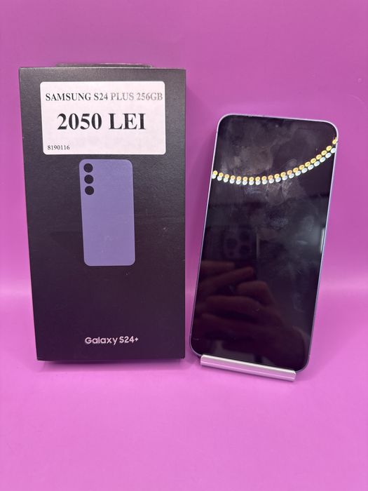 Samsung S24 Plus 256GB •Matei Amanet Crangasi•81901
