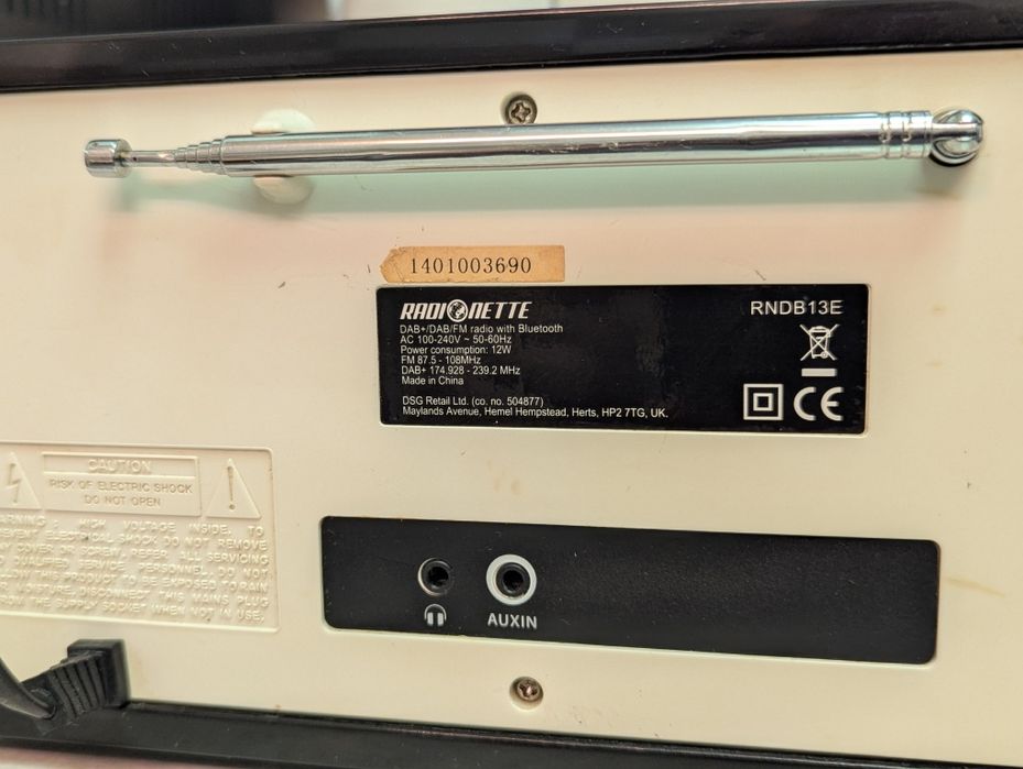Radio Radionette RNDB13E – DAB+/FM/Bluetooth