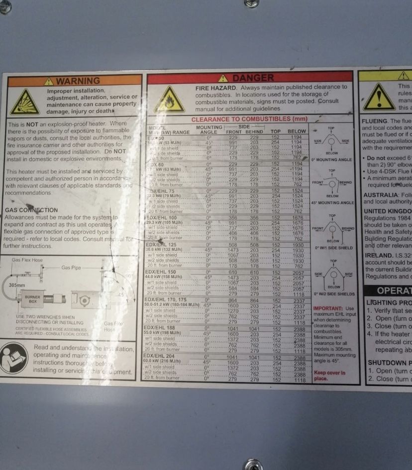 Tub radiant încălzire pe gaz