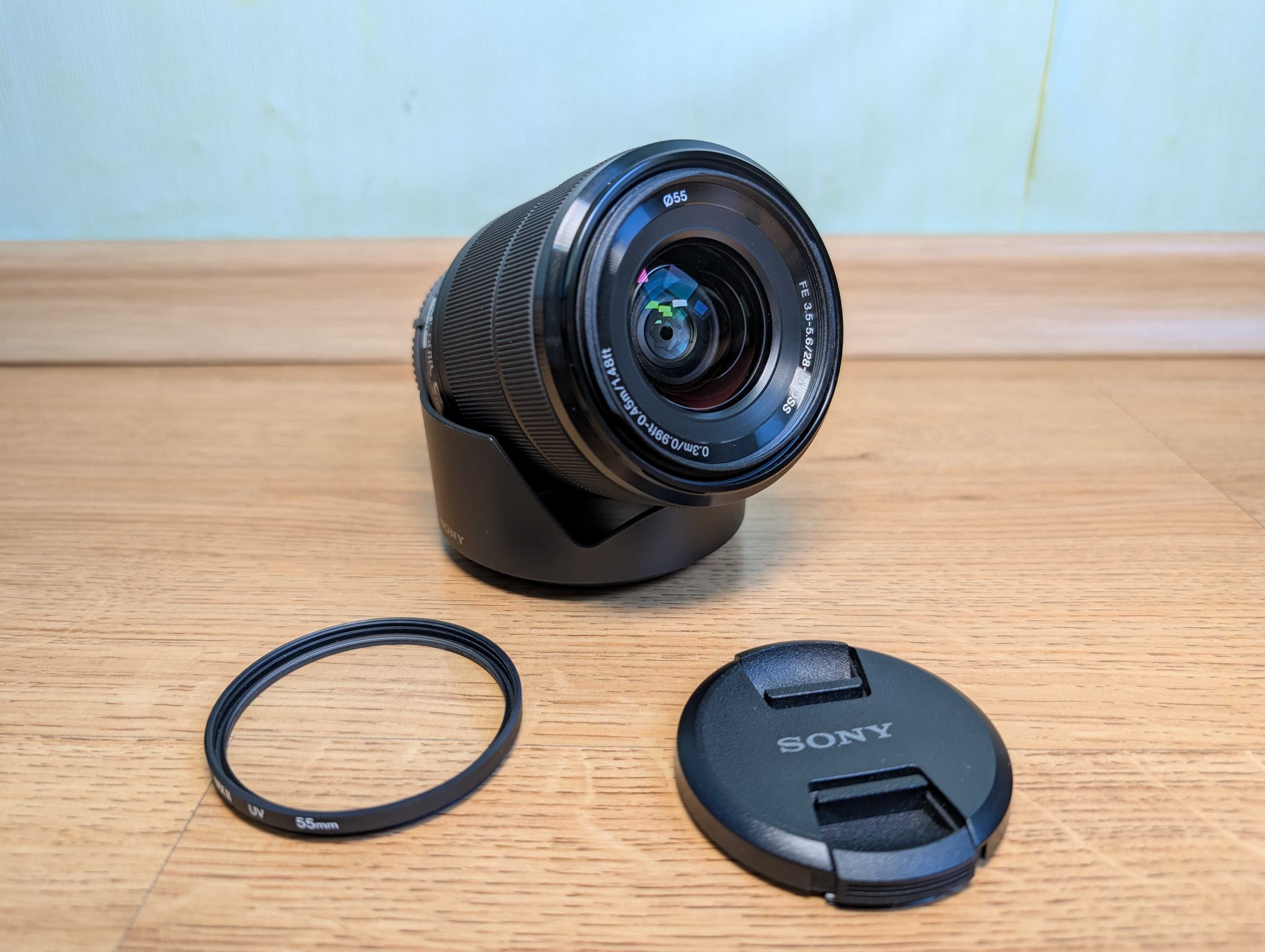 Обектив Sony FE 28-70mm f3.5-5.6 OSS с UV филтър