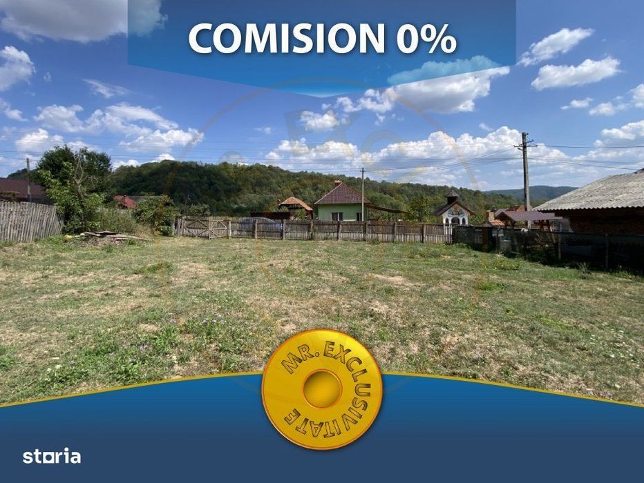 Teren 4000 mp intravilan loc. Aninoasa, jud Arges. Comision 0%