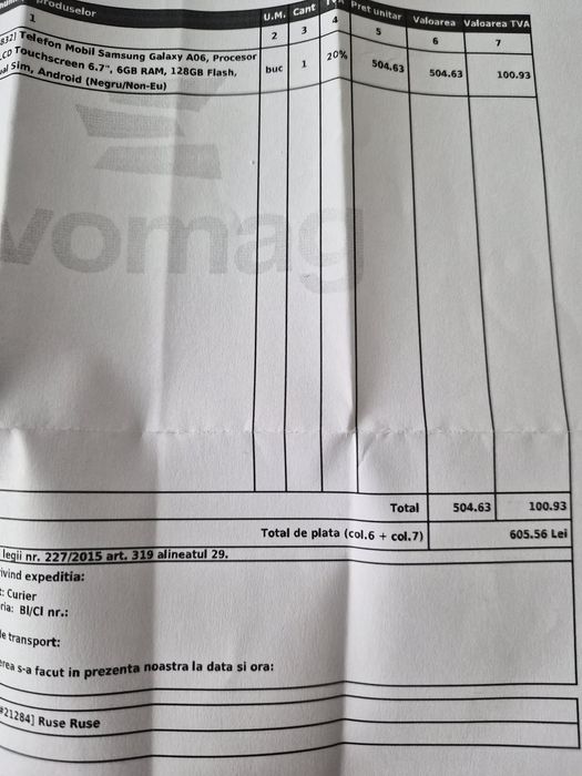 Samsung galaxy A06 dual slim