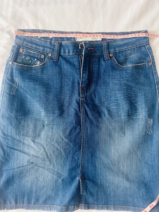 Fusta scurta denim 38