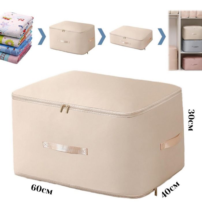 Чанта с цип за съхранение на обемни текстили