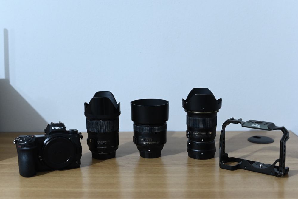 Nikon Z6 + obiective