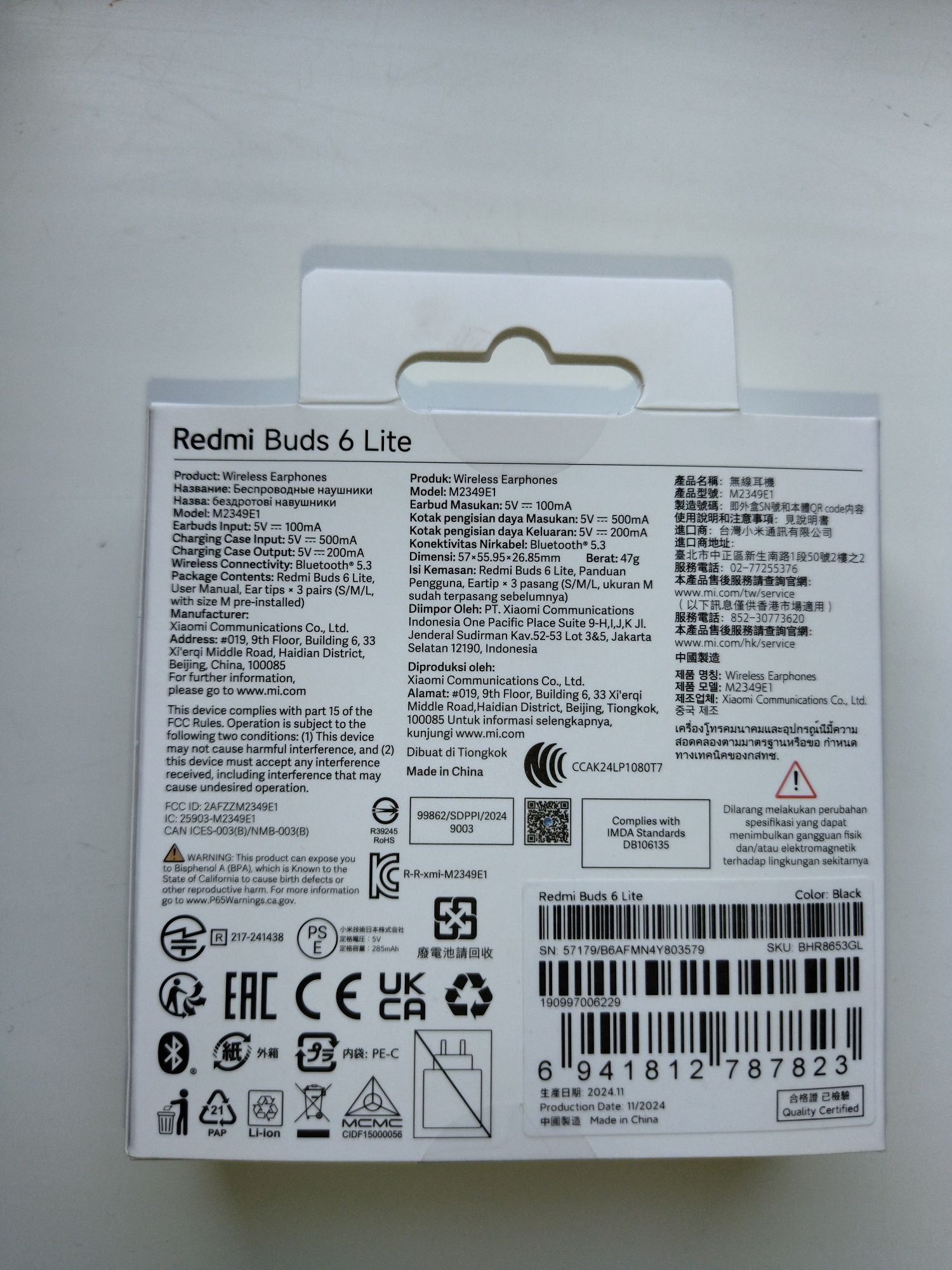 Redmi Buds 6Lite
