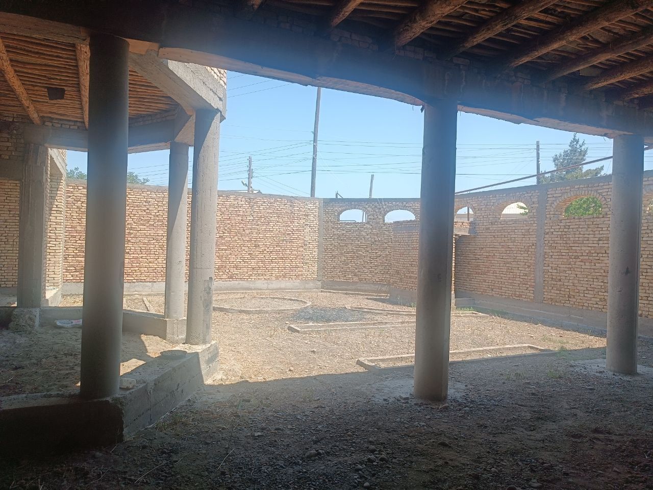Uchastka, hovli, jondor tuman markazi