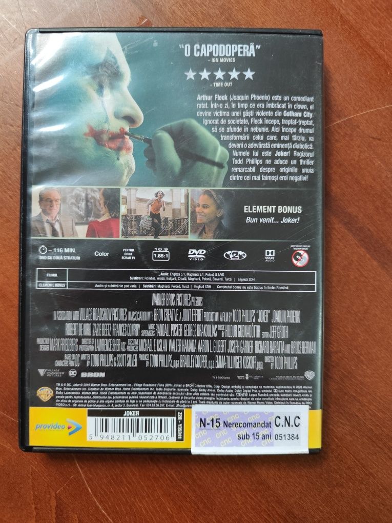 Film Joker DVD original limba romana