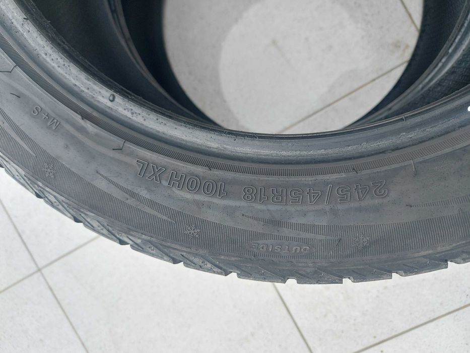 Anvelope IARNA M+S 245/45 R18 - Stare foarte buna - Pret per bucata
