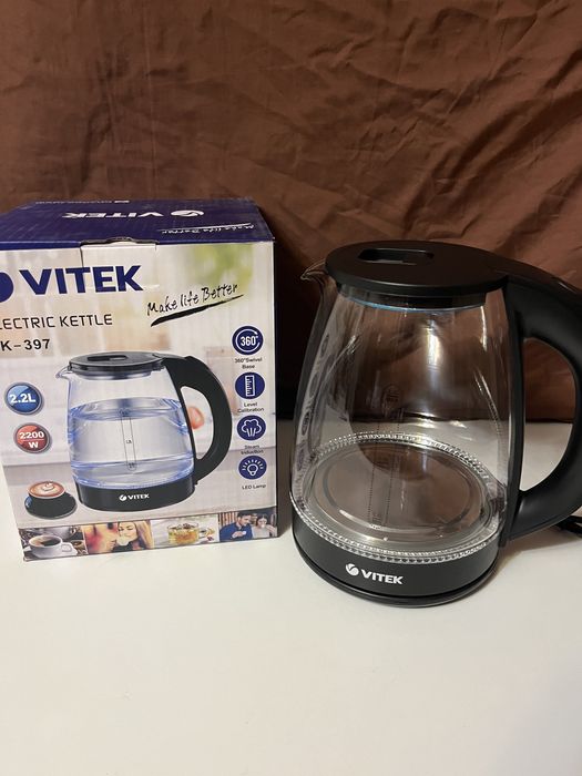 Электрический чайник VITEK электрочайник тефаль витек