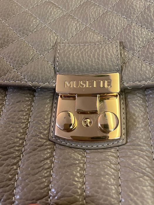 Дамска чанта Musette, естествена кожа