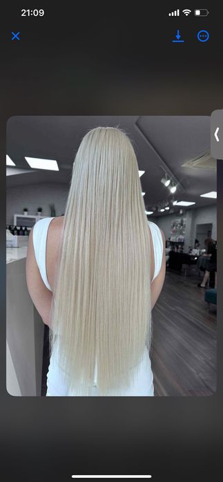 Естествена коса - Кератинови кичури 150 броя 140 грама