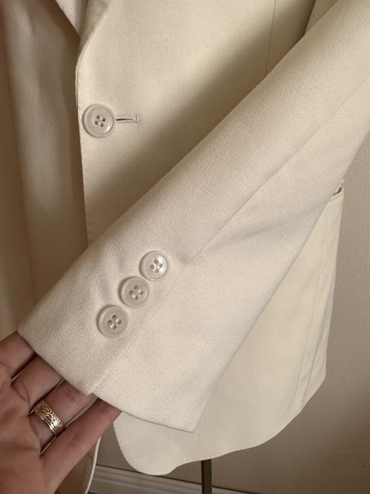 Sacou lana ivory M/L